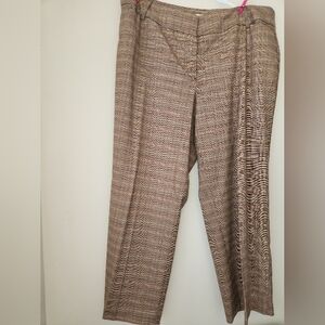 Stylish Brown Patterned Pants,